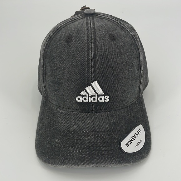 Adidas Saturday Plus Black Denim Hat Aeroready Women's Fit OS - Picture 2 of 6